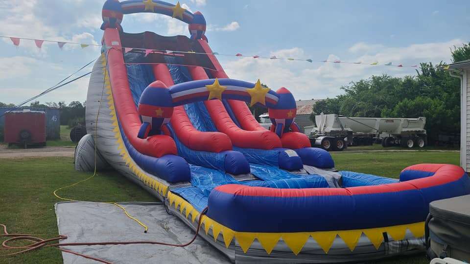 Waxahachie Water Slide Rental 18ft. Tall Tsunami Water Slide for teens