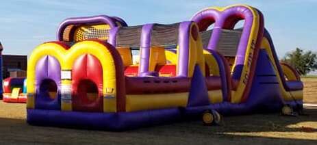 Inflatable Obstacle Course Rentals Alvarado Tx near me