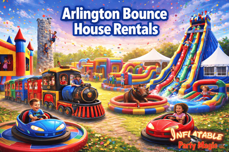 Arlington Bounce House Rentals from Inflatable Party Magic