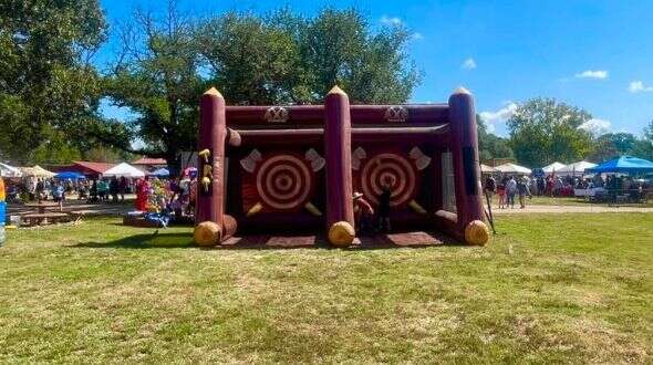 Axe Throw at Corporate Event