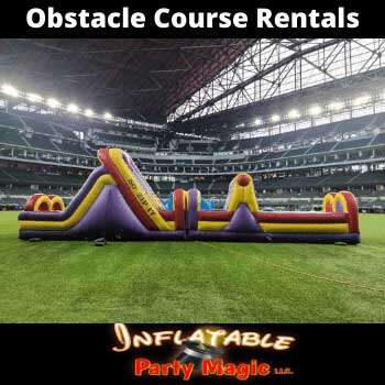 Obstacle course rentals Benbrook tx