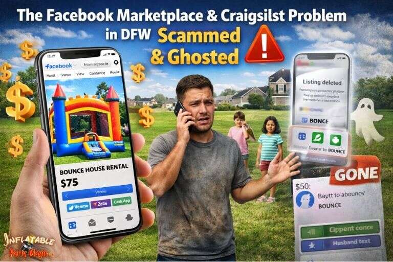 Bounce House Scams in DFW TX