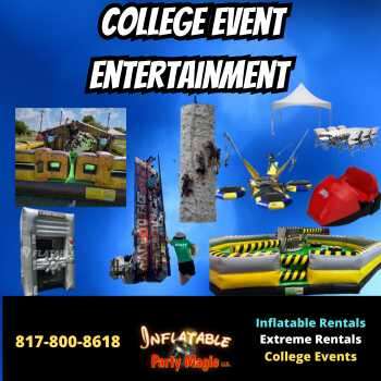 College Event Entertainment Blog From Inflatable Party Magic