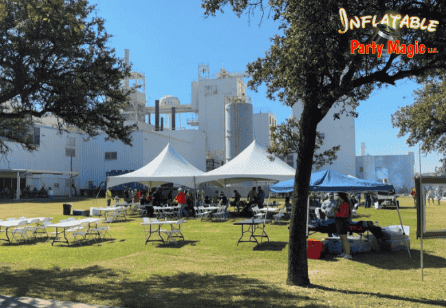 Corporate event tent rentals in Fort Worth