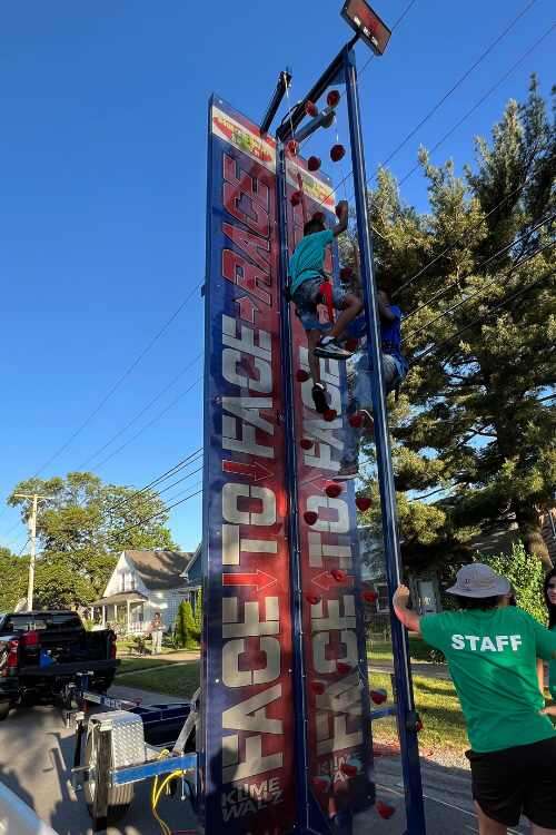 Face to Face Climb Wall Rental Burleson