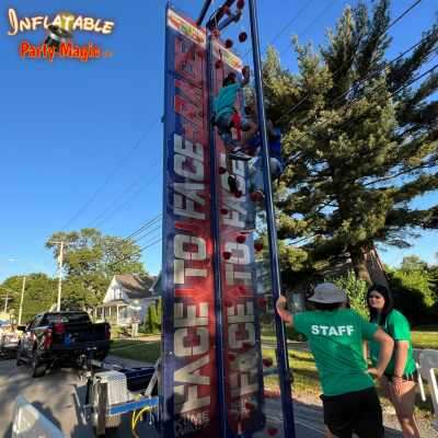 Face to Face rock climging wall rental Midlothian Tx