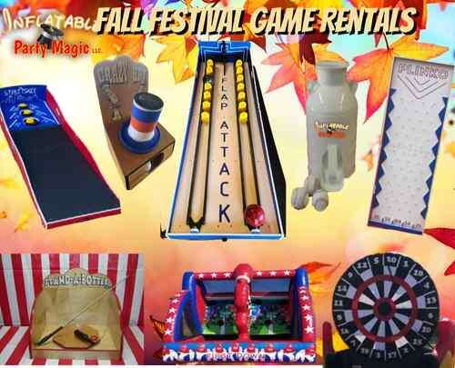 Fall Festival Game Rentals near me