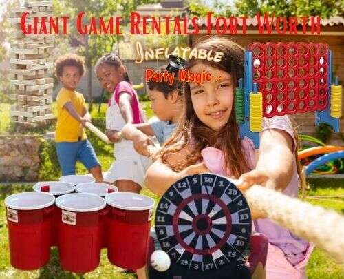 Fort Worth Backyard Game Rentals