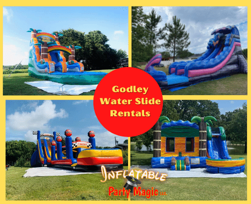 Godley Water Slide Rental 18ft. Tall Tsunami Water Slide for teens