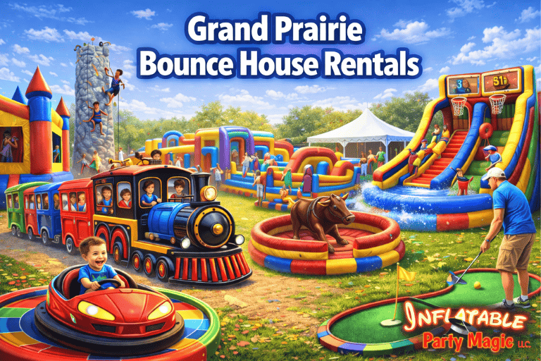 Grand Prairie Bounce House Rentals from Inflatable Party Magic