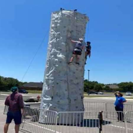 Grand Prairie Rock Climbing Wall Rental