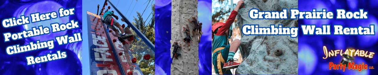 Rock Climbing Wall Rental Grand Prairie