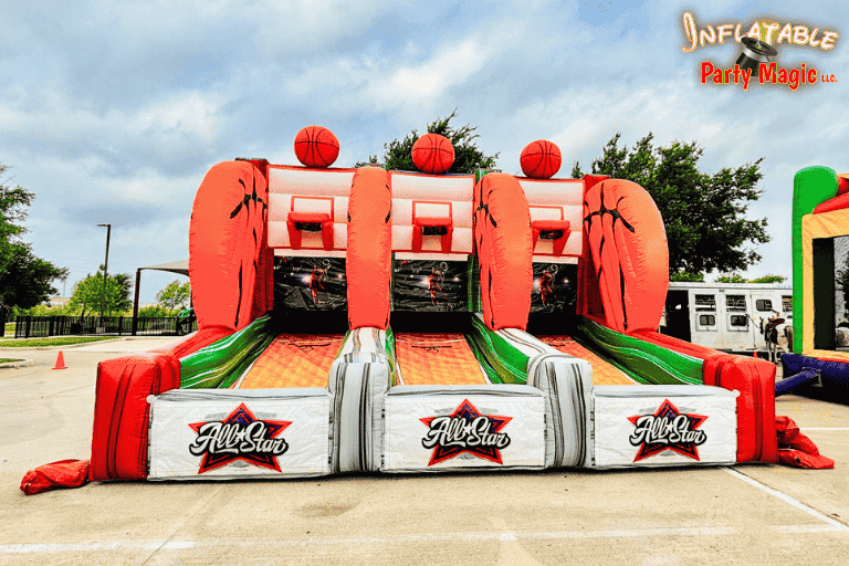 Inflatable Basketball Game rental in Grand Prairie Texas from Inflatable Party Magic