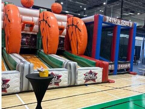 Inflatable game rentals for school field days and church events in Southlake TX from Inflatable Part…