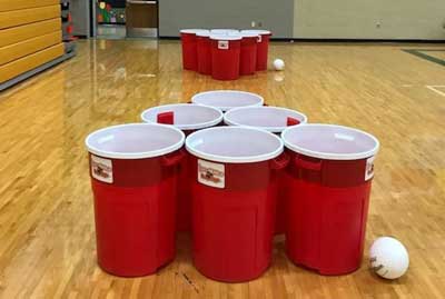 Jumbo Yard Pong Game from Inflatable Party Magic