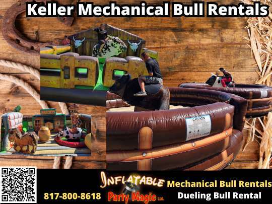 Exciting Mechanical Bull Rental in Keller, TX - Perfect for Parties and Events