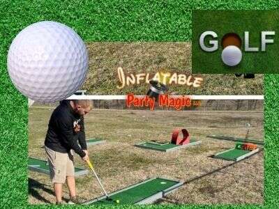 3 Hole Portable Mini Golf Rentals  Mansfield Tx