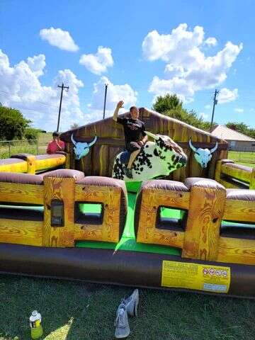 Traditional Mechanical Bull Rental for Corporate Events and Holiday Parties