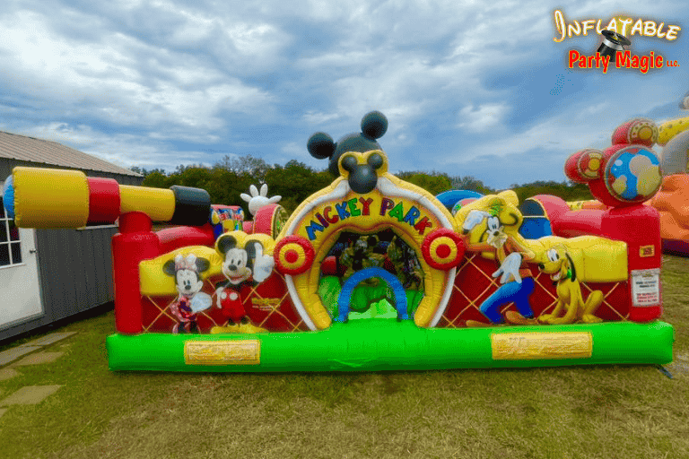 Mickey Mouse Toddler Bounce House Rental in Grand Prairie Texas from Inflatable Party Magic