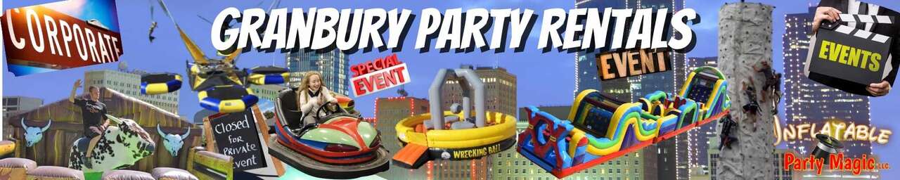 Party Rentals near me Granbury, Tx