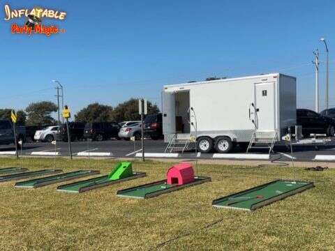 Restroom trailer rental for large outdoor events in Fort Worth DFW Texas
