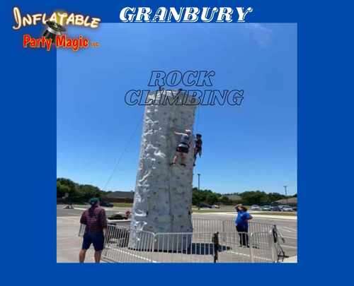 Rock Climbing Wall Rental Granbury Tx