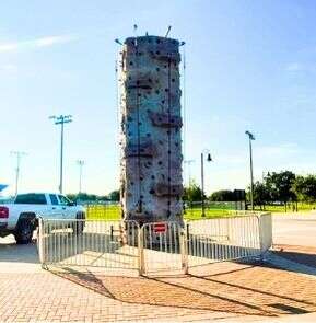 Rock Climbing Wall Rental at a Church Event