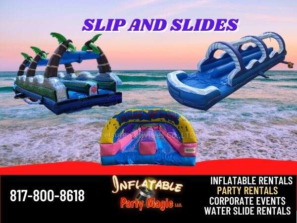 Slip and Slides to Rent Aledo