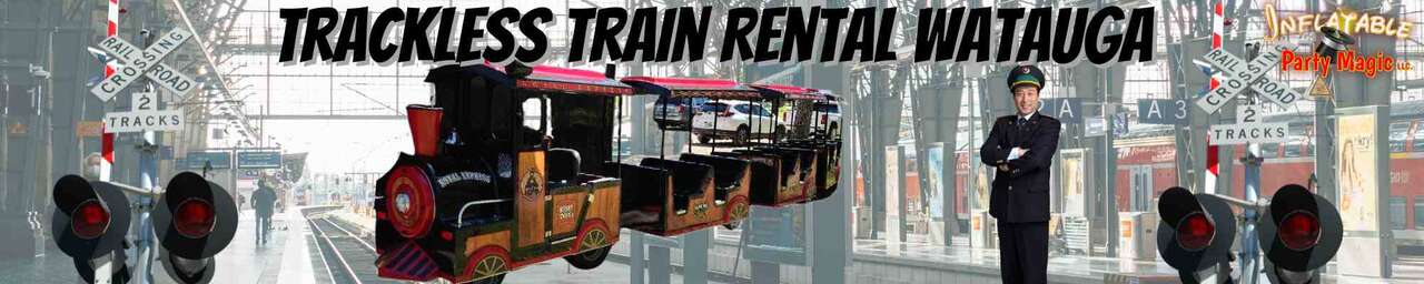 Trackless Train Rentals in Watauga Tx