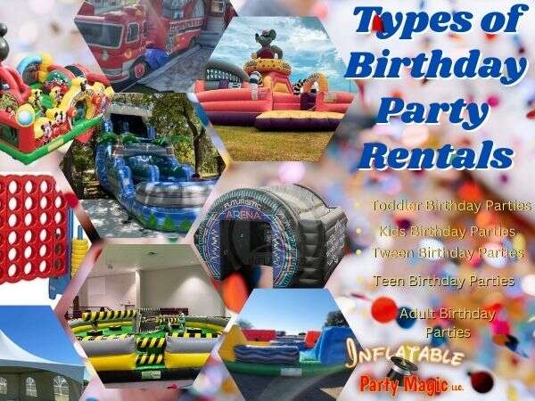 Birthday Rentals near me