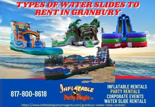 Granbury Water Slides for Rent near me