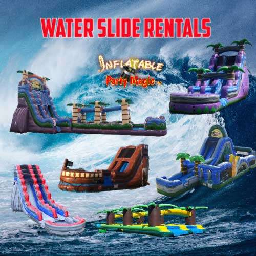 School Field Day Water Slide Rentals Burleson, Tx