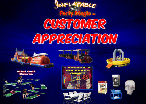 Customer Appreciation Rentals