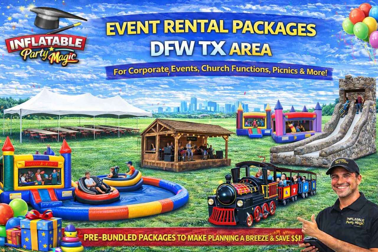 Event rental packages deals DFW TX