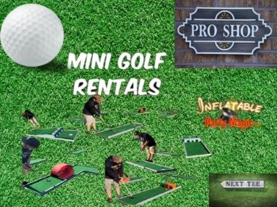 Waxahachie 9 Hole Portable Mini Golf Rentals