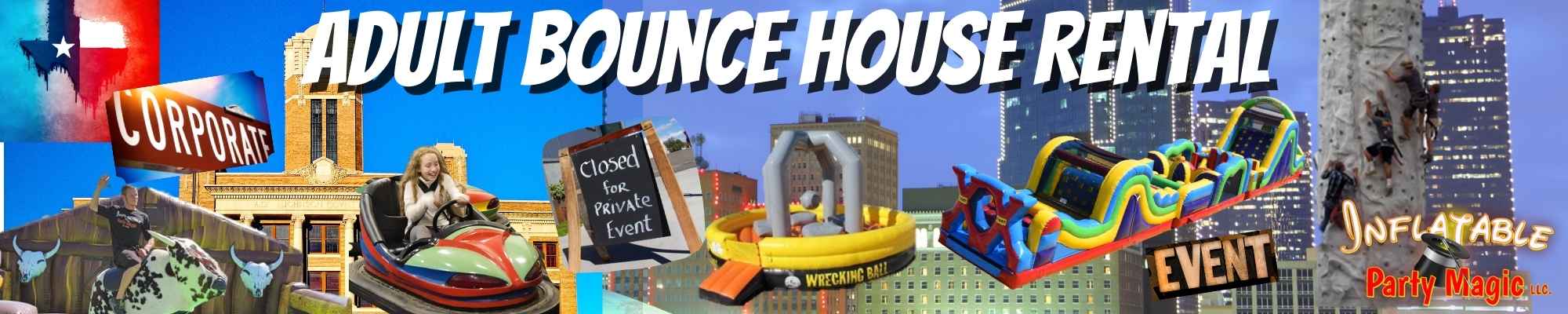 Bounce Houses for Adults