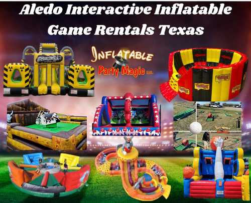 Interactive Inflatable Games to rent in Aledo Interactive Inflatable Games to rent in Aledo