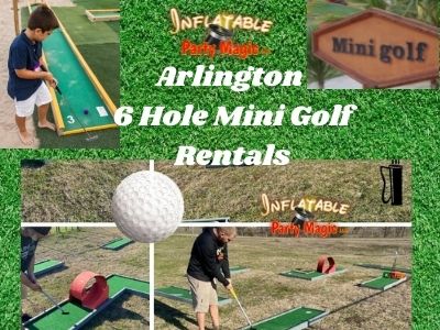 6 Holes Portable Mini Golf Rentals Arlington Tx
