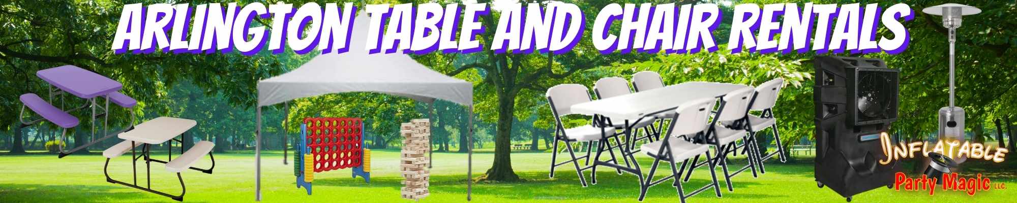 Table and Chair Rentals in Arlington Tx
