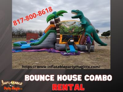 Bouncy House with Slide near me in DFW Texas