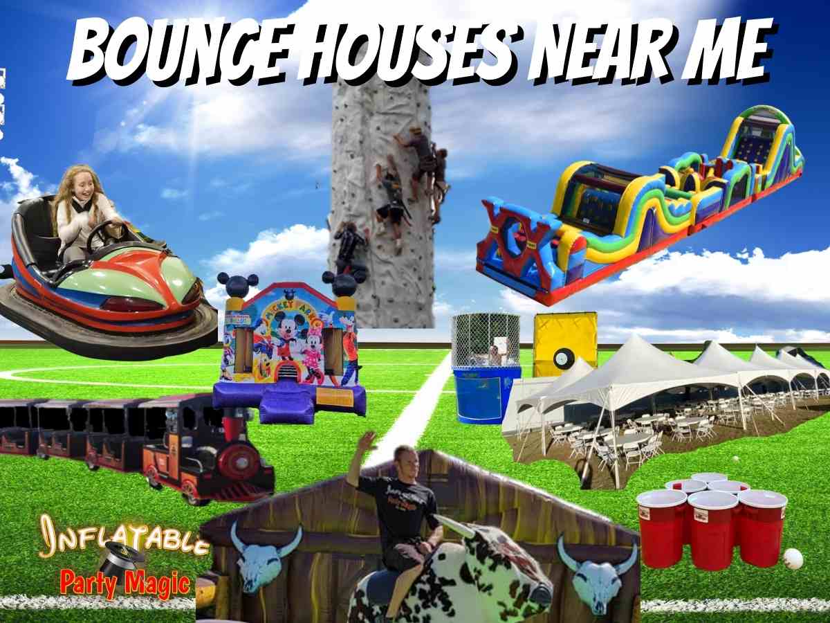 rent a bounce house near me