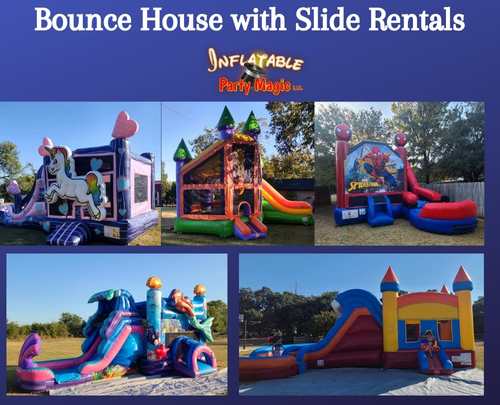 Bounce House with Slide Rentals 
