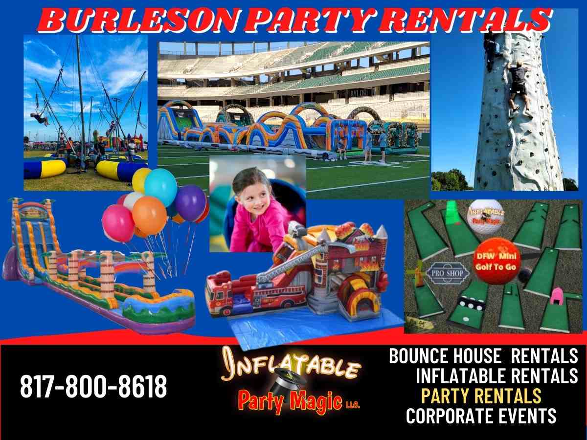 Best Party Rentals in Burleson Tx
