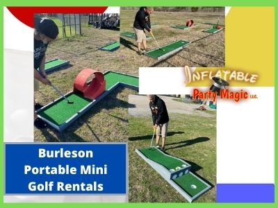 Burleson Portable Mini Golf Rentals