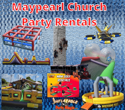 Church Party Rentals Maypearl