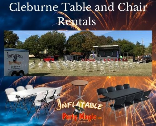 Cleburne Table and Chair Rentals 