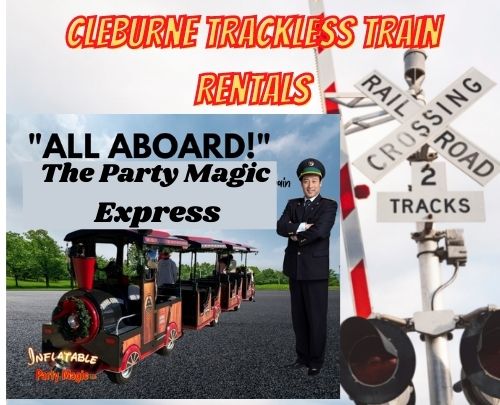 Cleburne Trackless Train Rentals