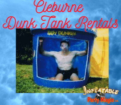 Cleburne dunk tank rentals near me