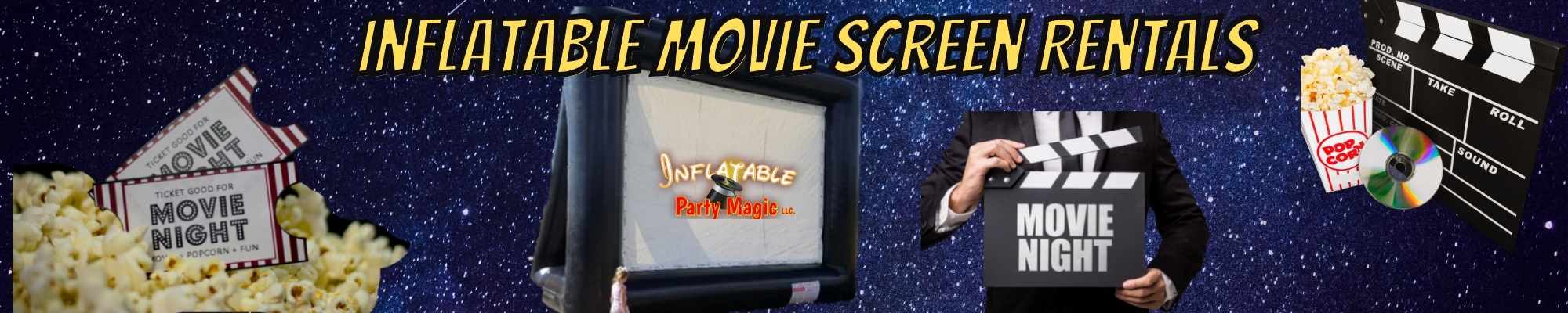 Inflatable Movie Screen Rentals near me DFW Tx
