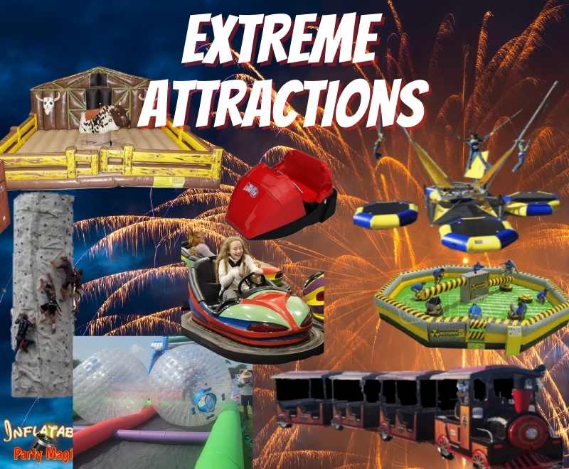 Extreme Attraction add-on for bounce house rentals